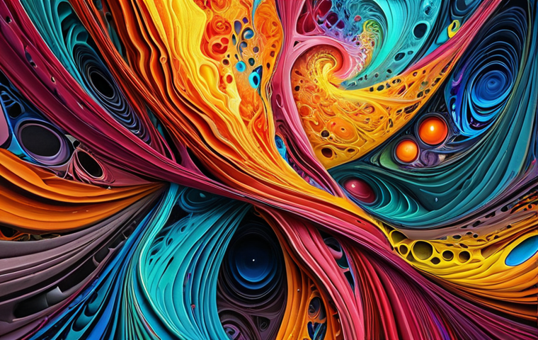 **Prompt:** "Abstract artwork inspired by AI, blending colors and textures from different art epochs. Imagine a fusion of Impressionism and digital art, showcasing unexpected color combinations generated by algorithms."